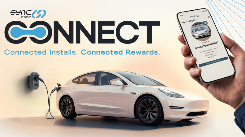 Install, connect and earn with Sync Energy’s new connect rewards scheme.