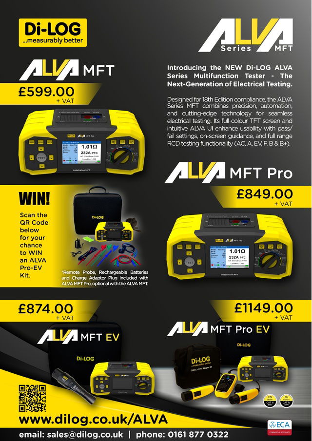 Di-LOG ALVA series mutlifuction tester