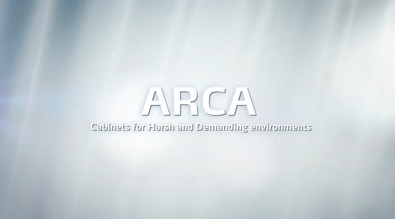 ARCA: Patented DIN rail frame installation and mounting of inside door