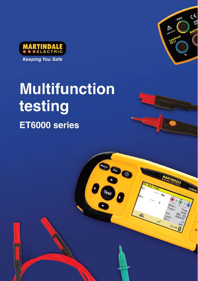 Multifunction testing: ET6000 series