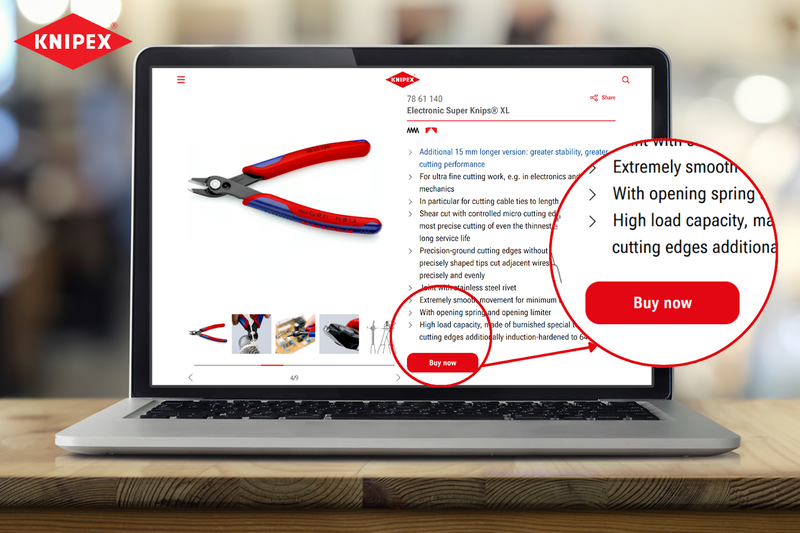 Top tools the easy way The KNIPEX Where to Buy is back