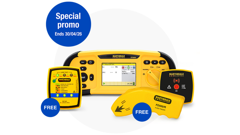 Don’t miss out… Limited edition MFT promo kit from Martindale Electric