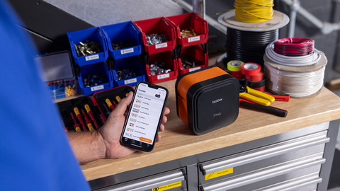 Brother UK launches app-driven professional label printers to help electricians and network installers work smarter
