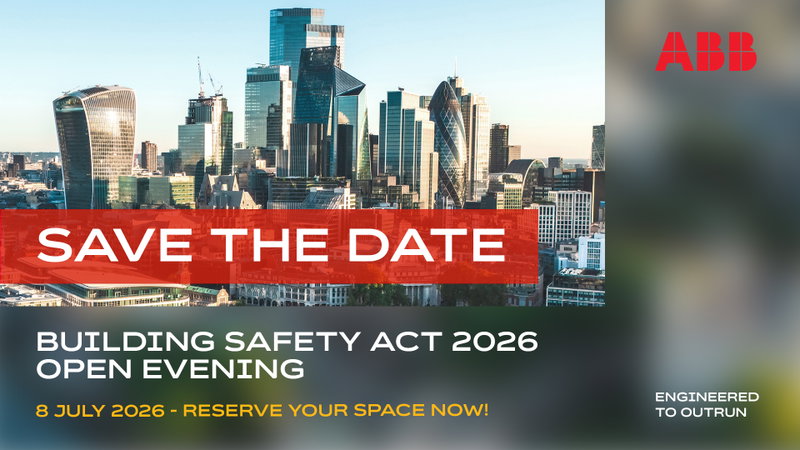 Join ABB for an exclusive Building Safety Act 2026 open evening