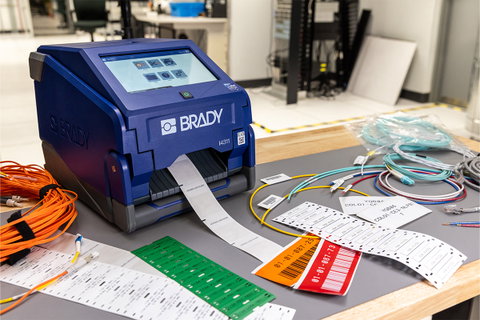 Industrial label printing unplugged